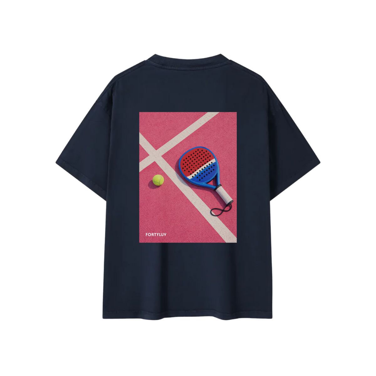 Offcourt Padel Vibes Washed Tee