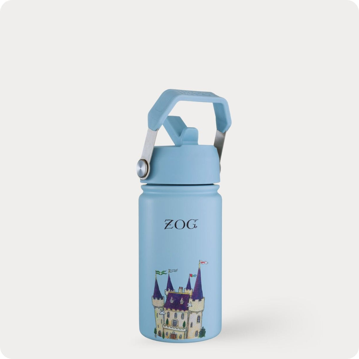 400ml Zog Kids Stainless Steel Insulated & Leakproof Bottle | Blue | BOTL