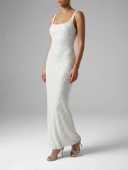 Sofia White Long Dress