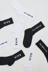 RAIA Socks - White