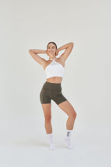 NEW AirRise Perform Pocket Shorts - Dark Olive Green