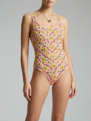 Wildflower Beaded One-Piece