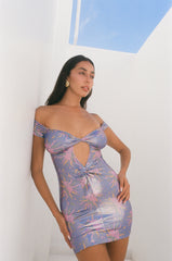 Nina Slip Off Shoulder Mini Dress