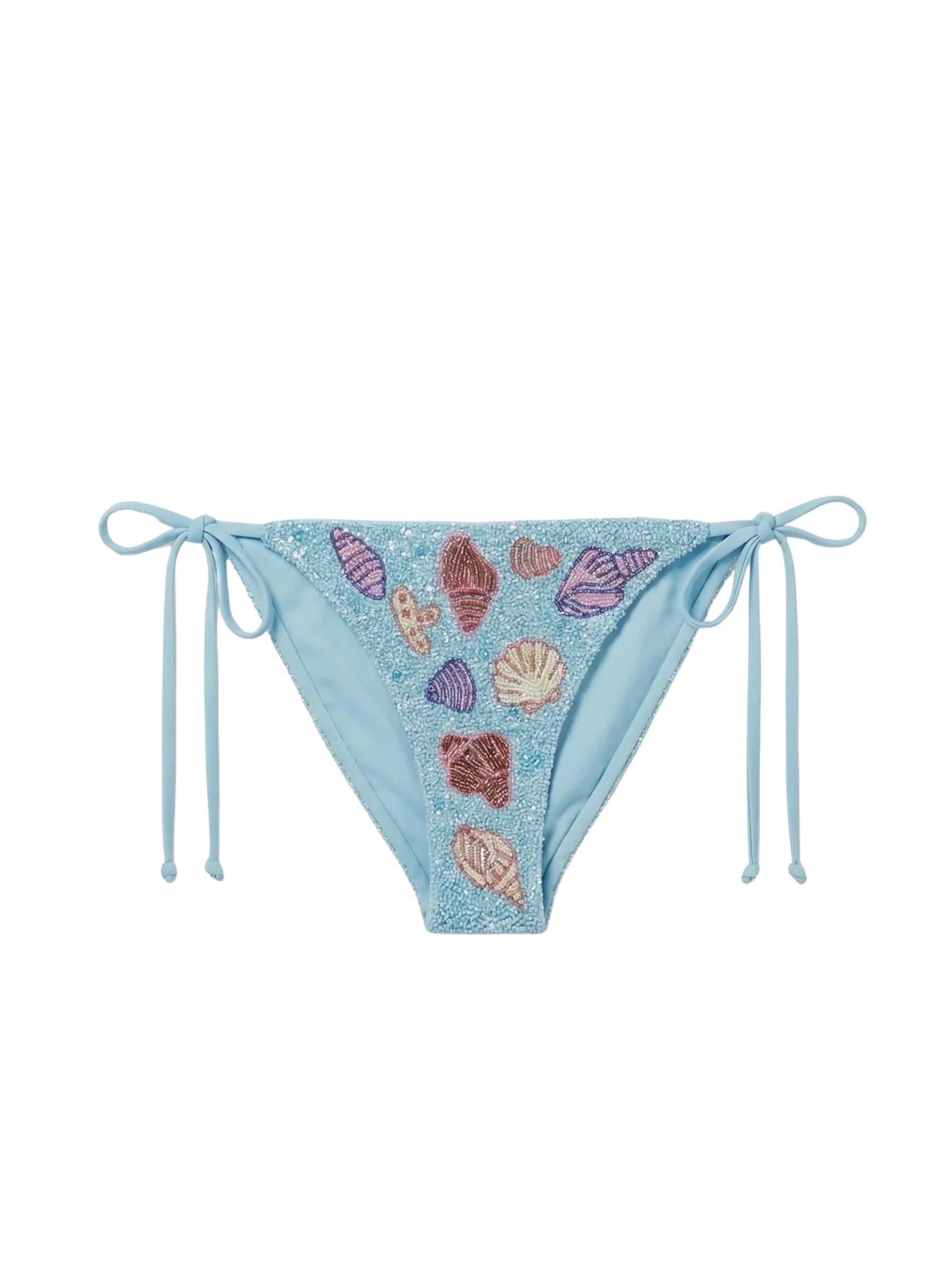 Helia Beaded Bikini Bottom Daphne X Oceanus