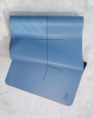 PU Yoga Mat Blue