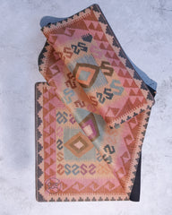 Yoga Mat Kilim Pink