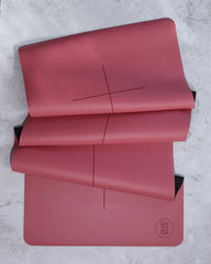 PU Yoga Mat Raspberry