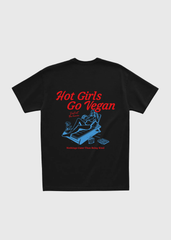 Hot Girls Go Vegan Tee