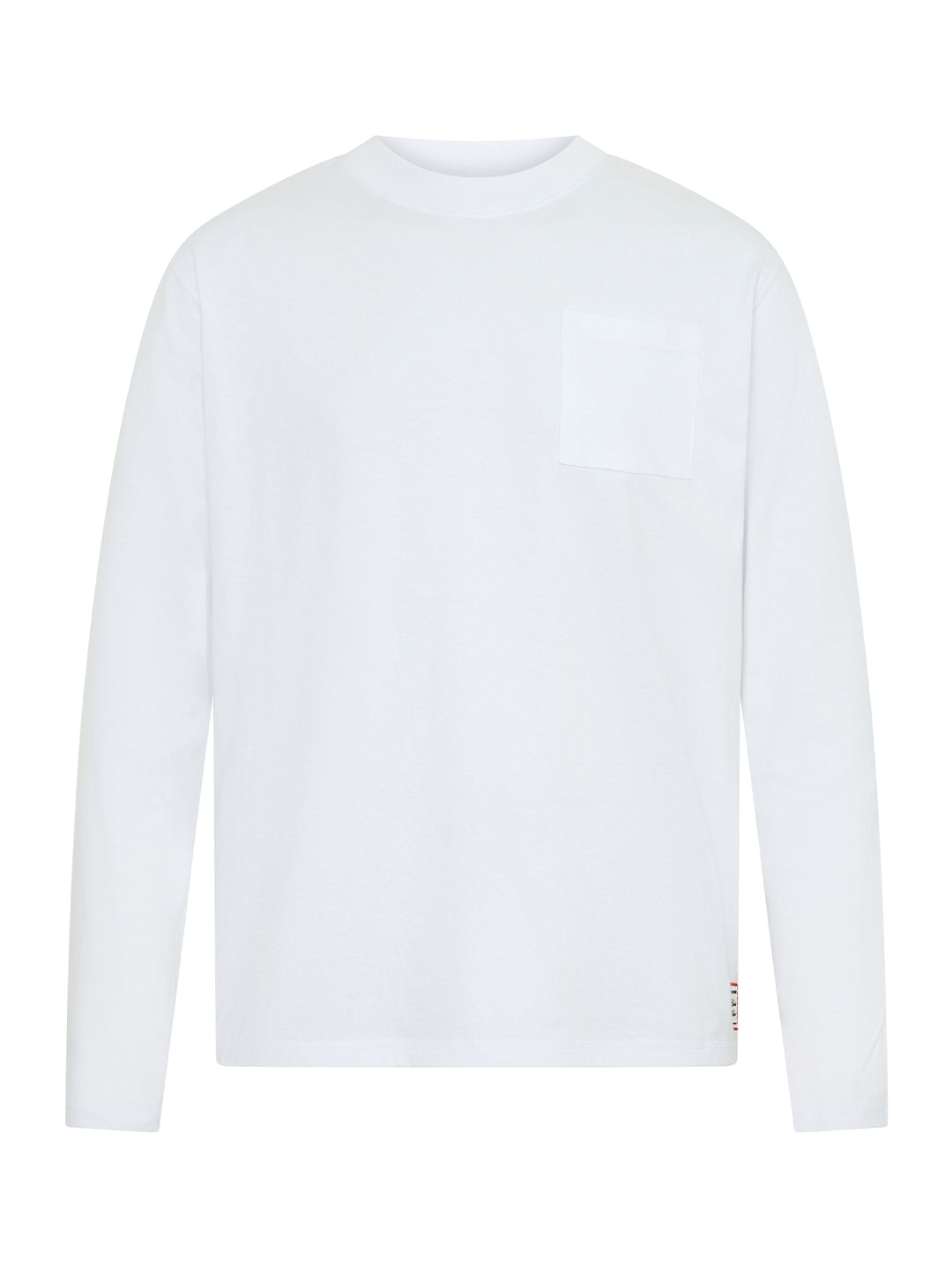 Forma Pocket Long Tee - White