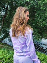 Tie-Dye Lavender Sweatshirt