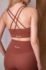 Cross Back Sports Bra