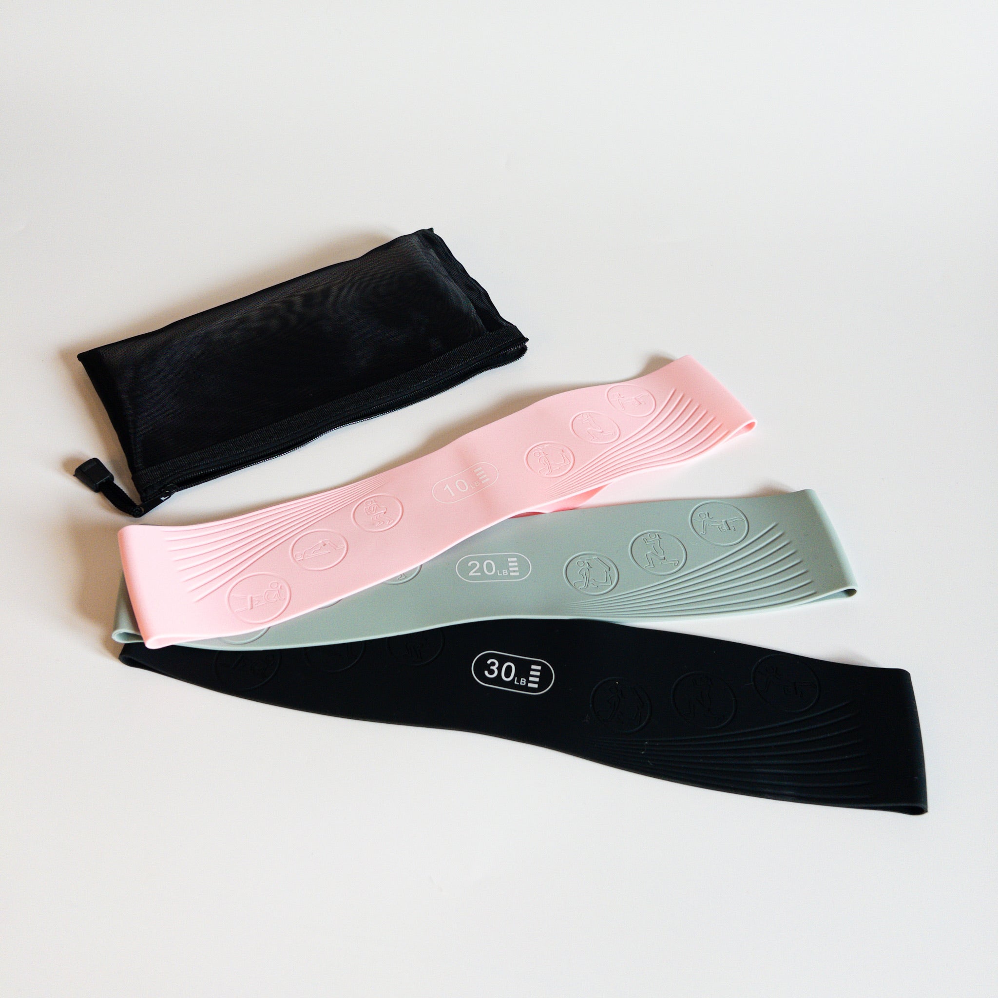 Silicone Resistance Bands Set