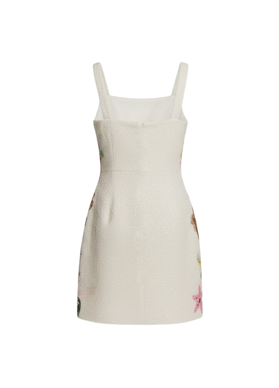 Arizona Beaded Mini Dress White in Stock
