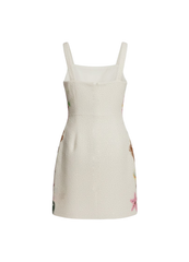 Arizona Beaded Mini Dress White in Stock