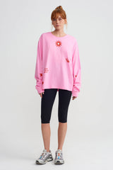 ABUNDANCE SURF TSHIRT - CANDY PINK