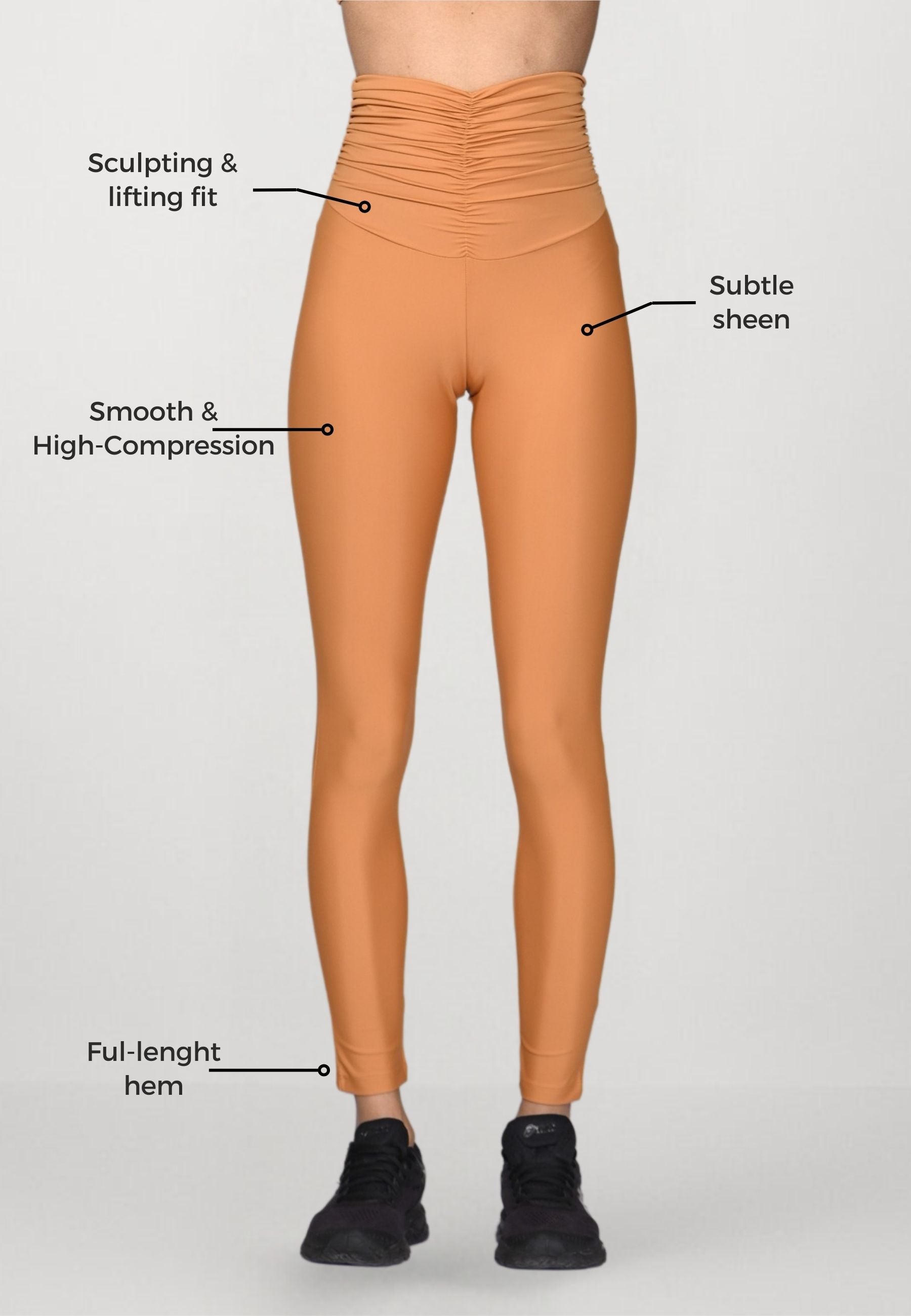 Sculpt High-Waist Leggings - Argan
