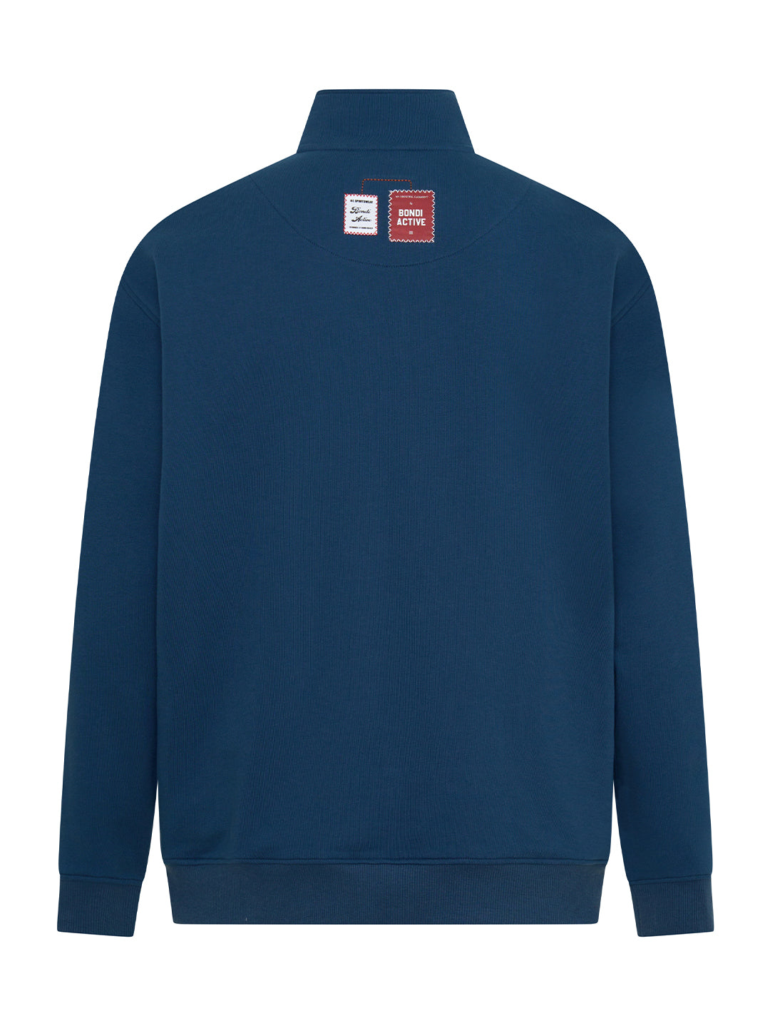 Forma 1/4 Zip Sweat - Washed Teal