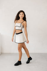 Plush Holiday Set Skort and Sports Bra