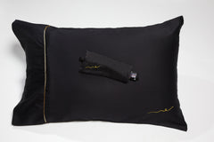 Vegan Silk Pillowcase & Eyemask Gift Set