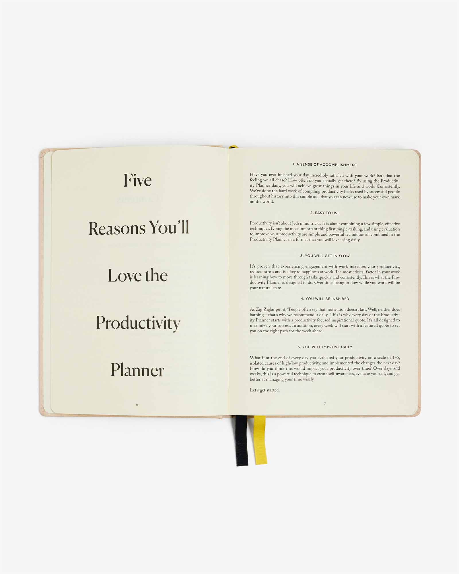 Productivity Planner One Year Bundle - Beige