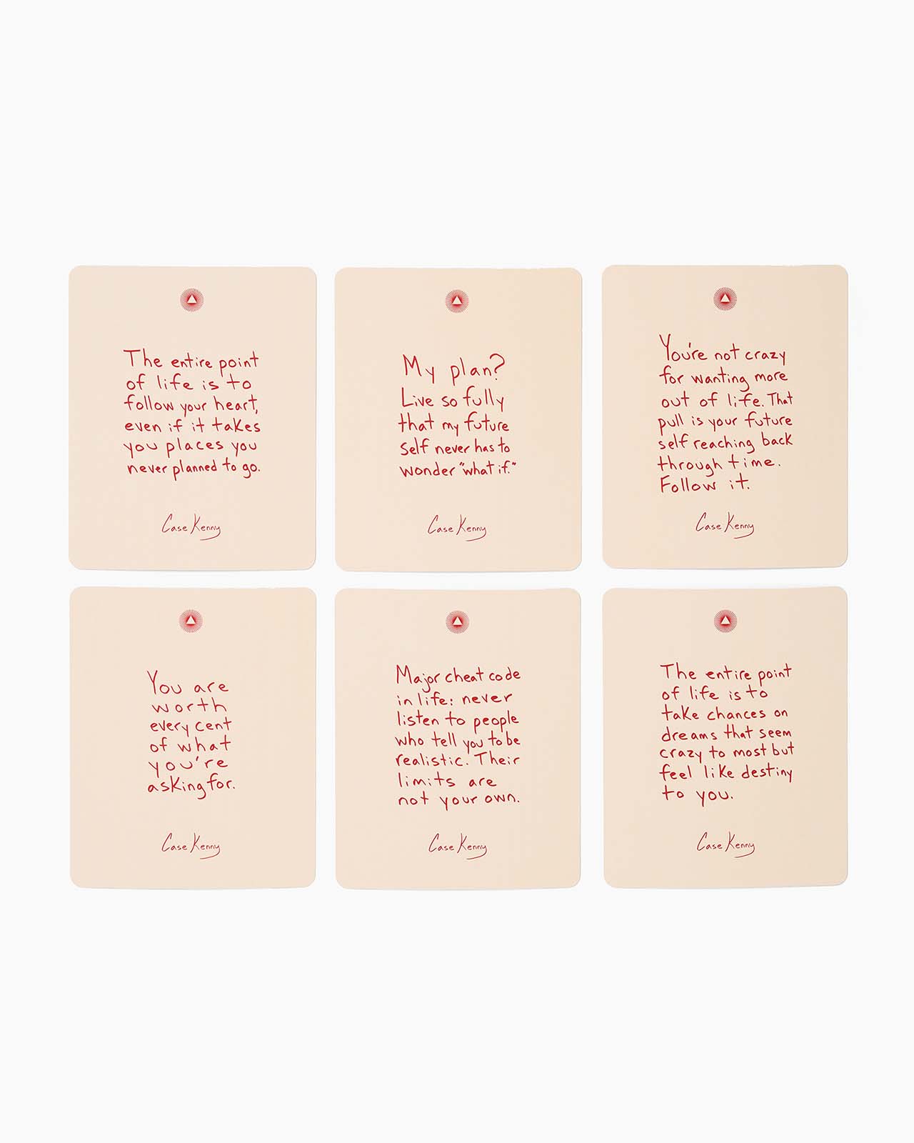 Mindful Affirmations by Case Kenny + Free Five Minute Journal