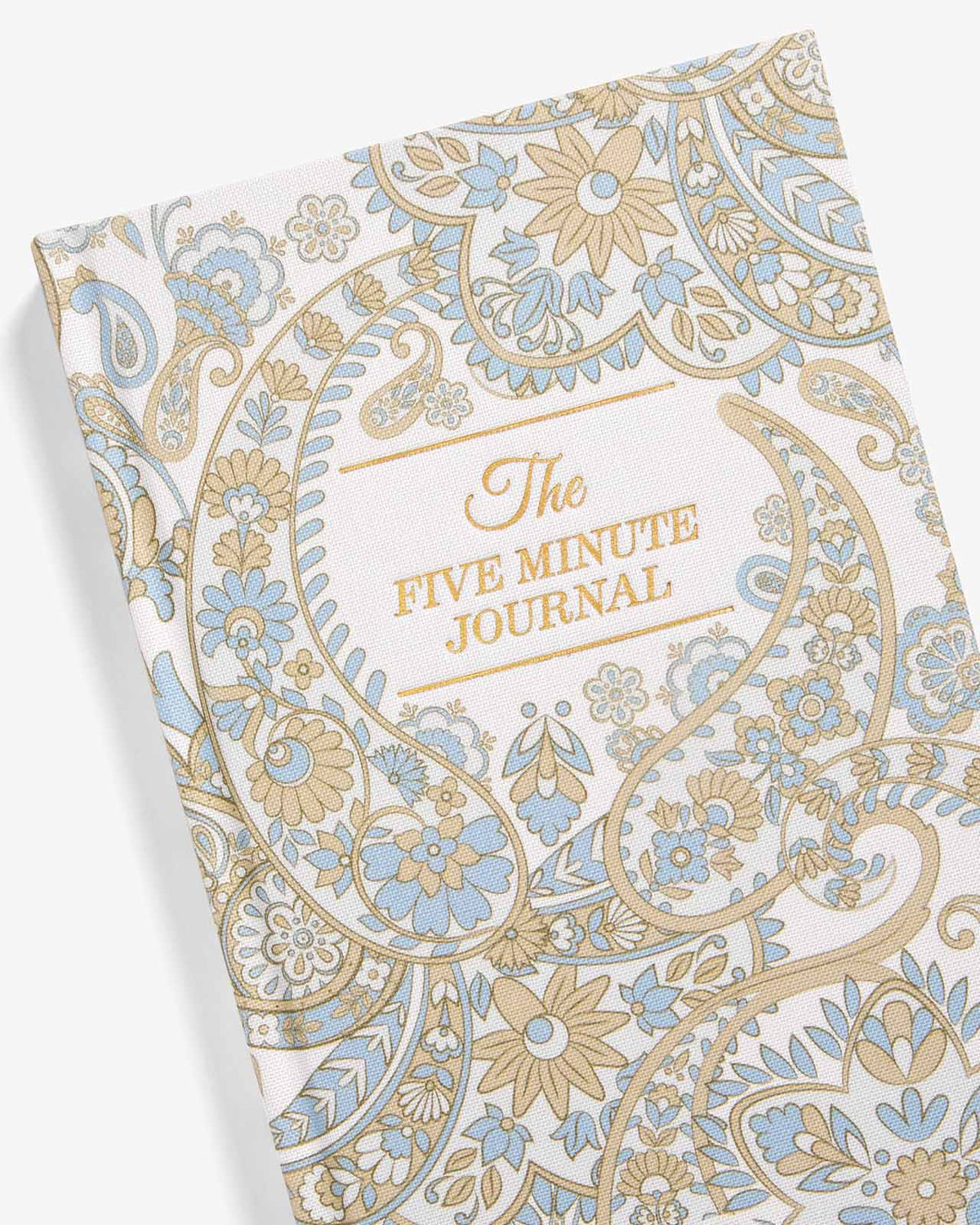The Five Minute Journal - Blue Paisley