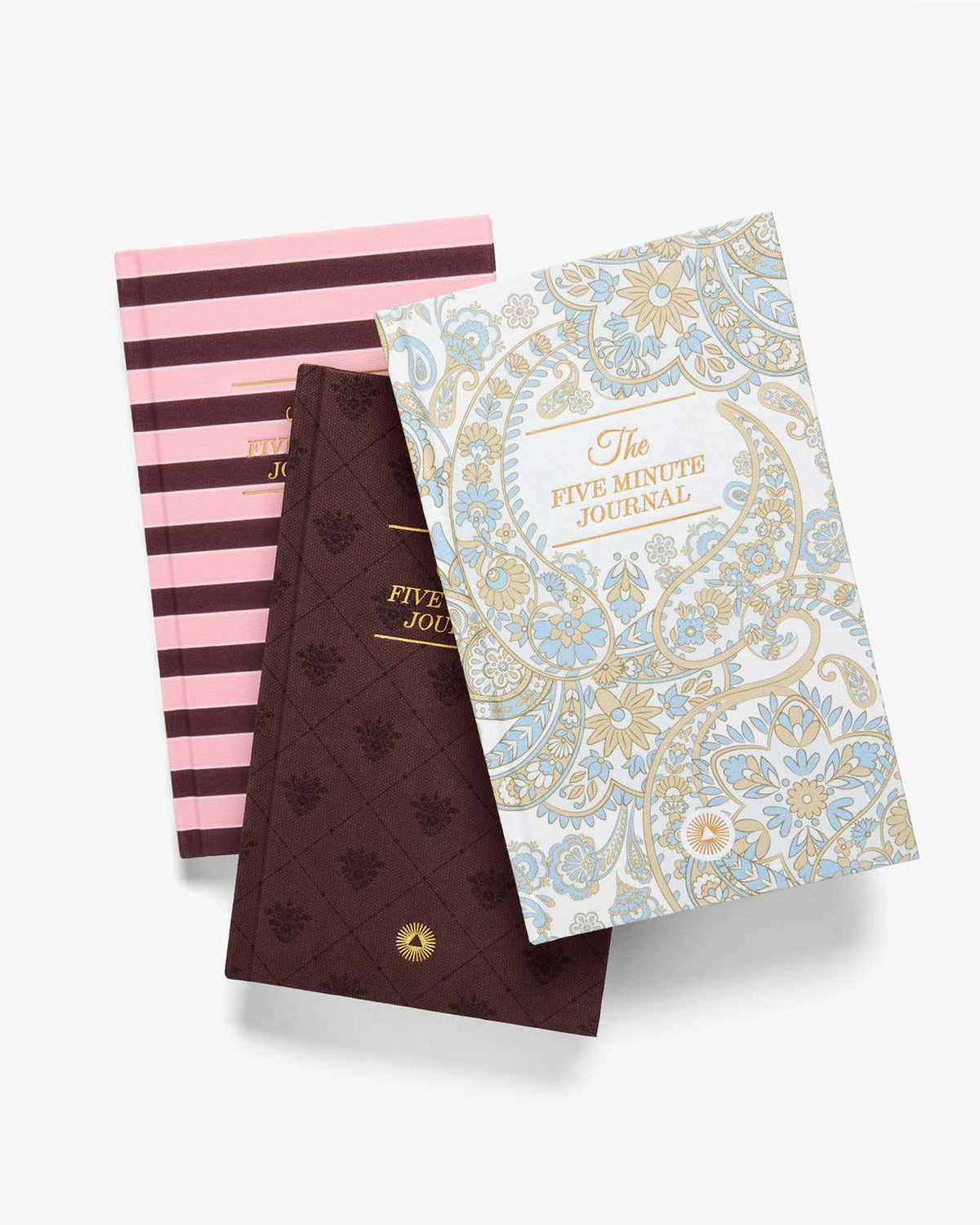 The Five Minute Journal - Blue Paisley