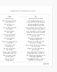 Affirmations Worksheet