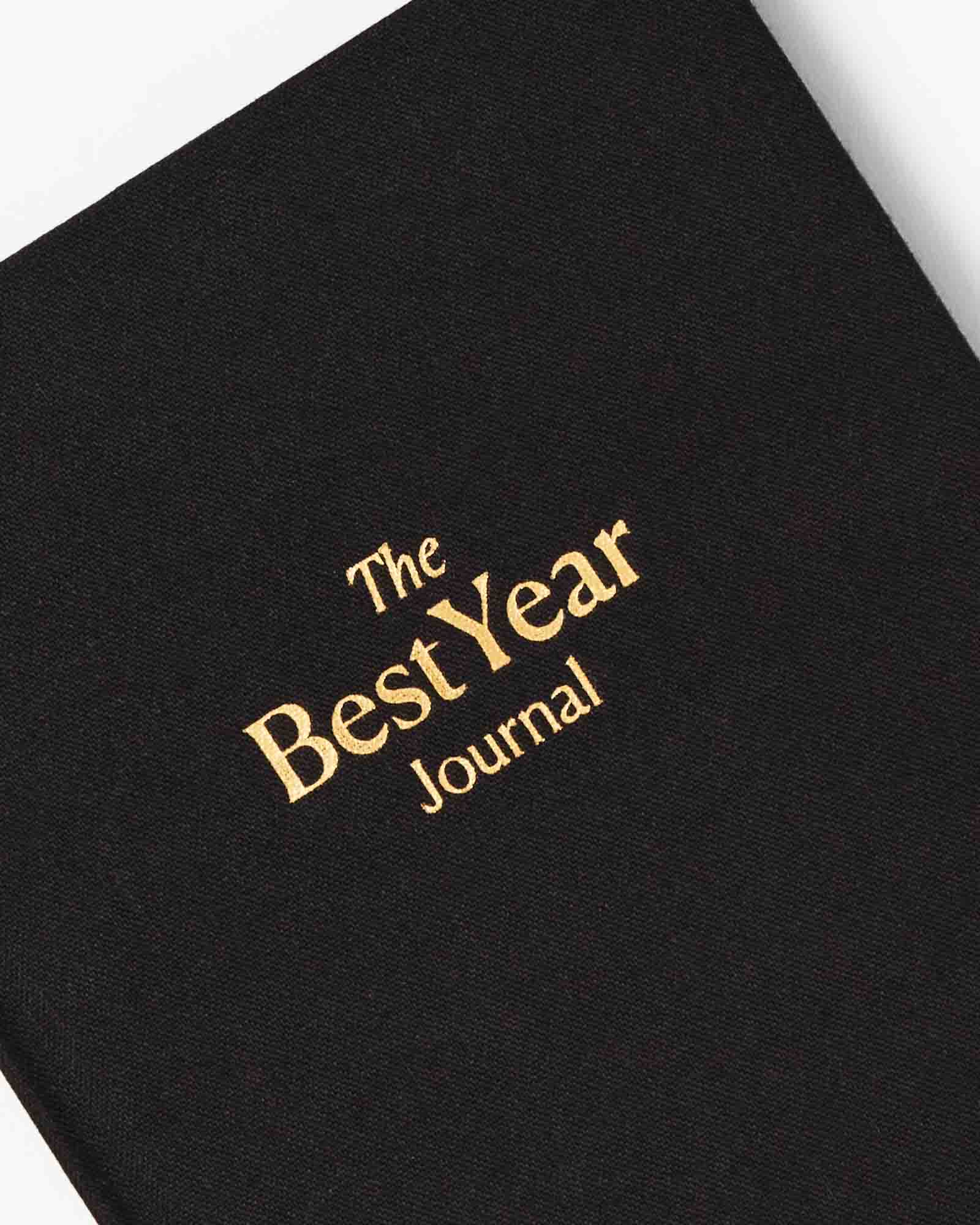 Best Year Journal - Black