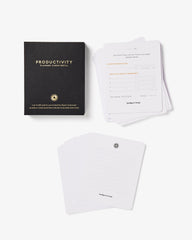 Productivity Planner Cards 4 Pack Refill Bundle