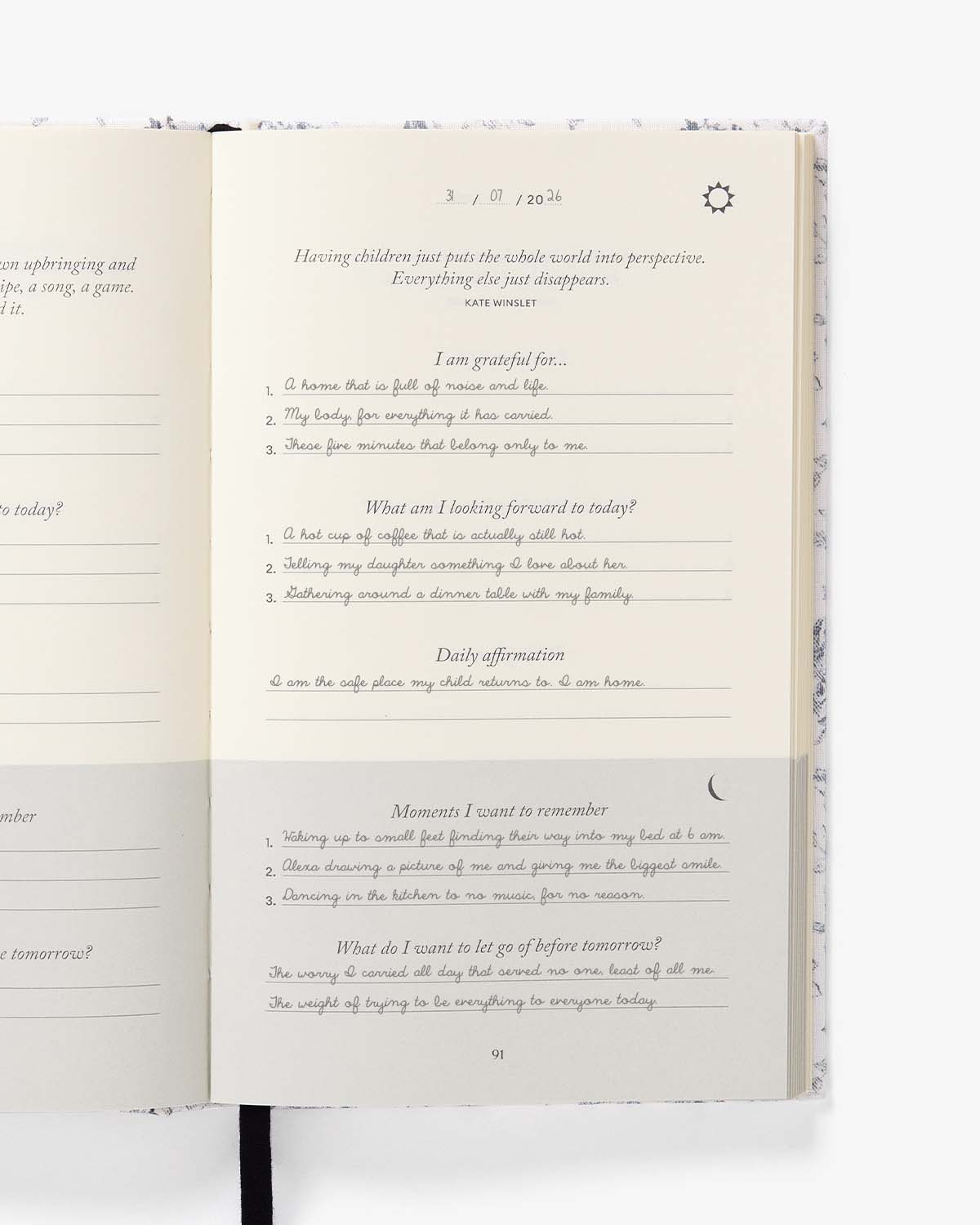 The Five Minute Journal for Mothers