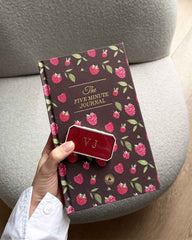 The Five Minute Journal - Mocha Raspberry