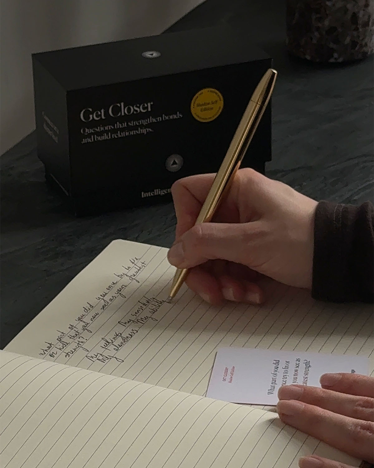 Get Closer Conversation Game: Shadow Self