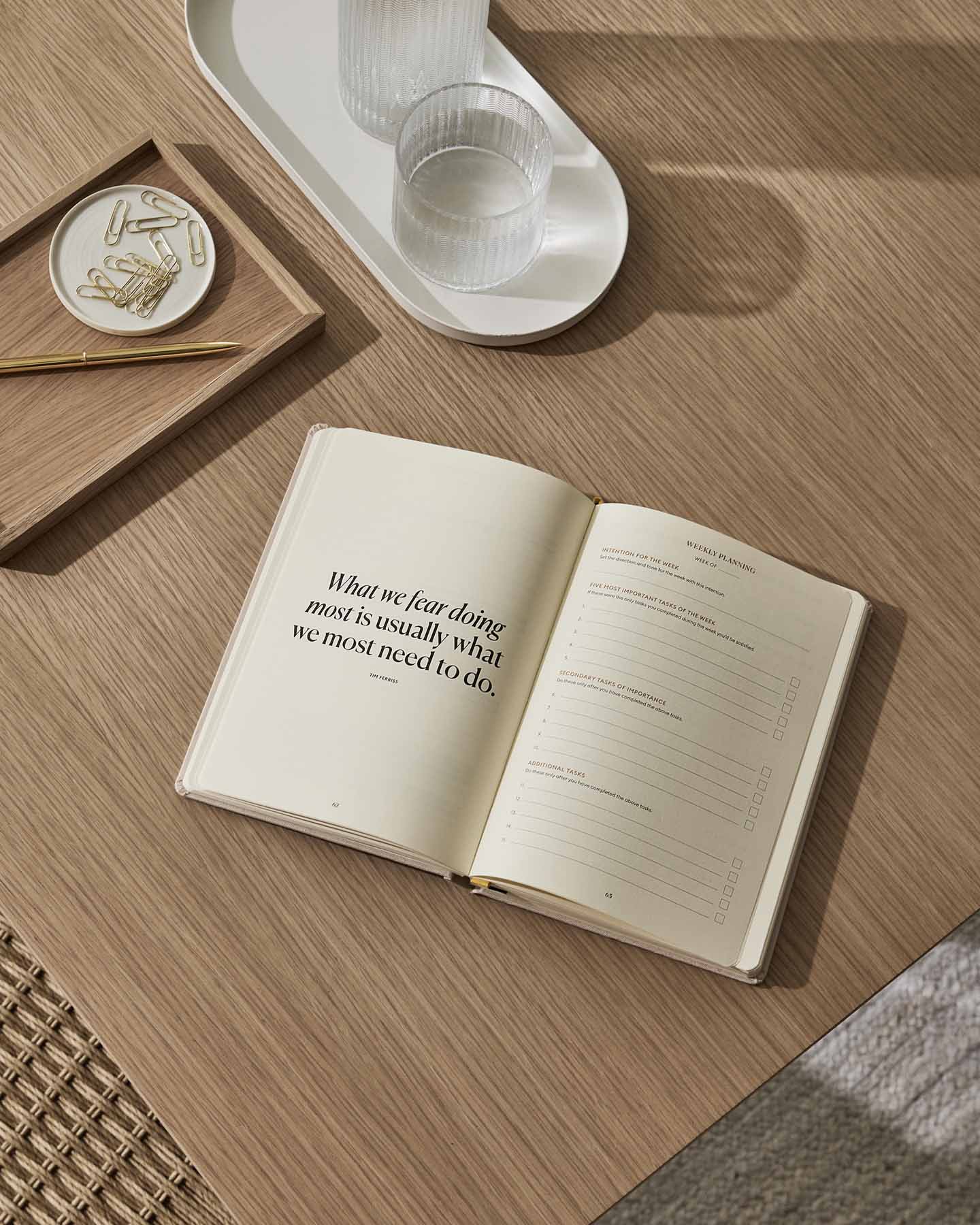 Productivity Planner One Year Bundle - Beige