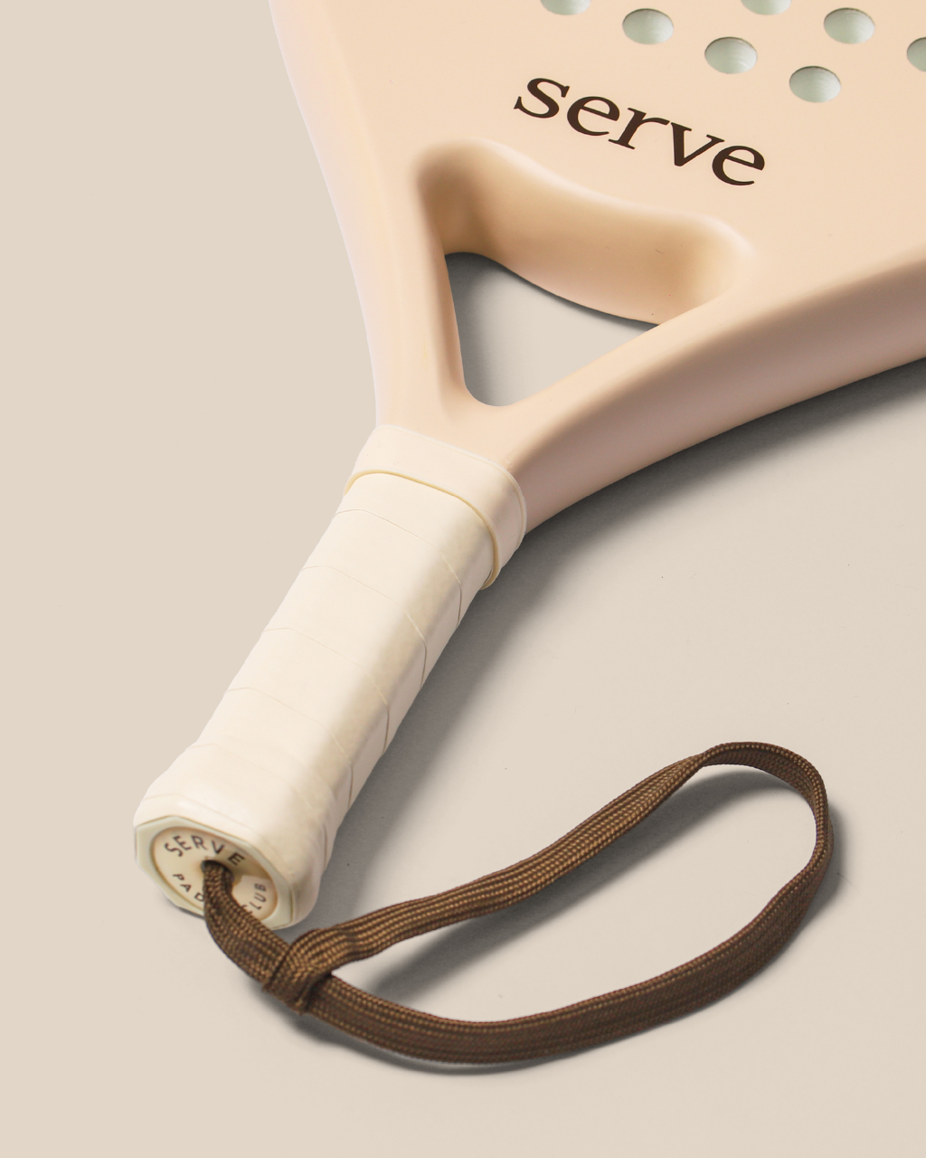 Beige Padel Racquet
