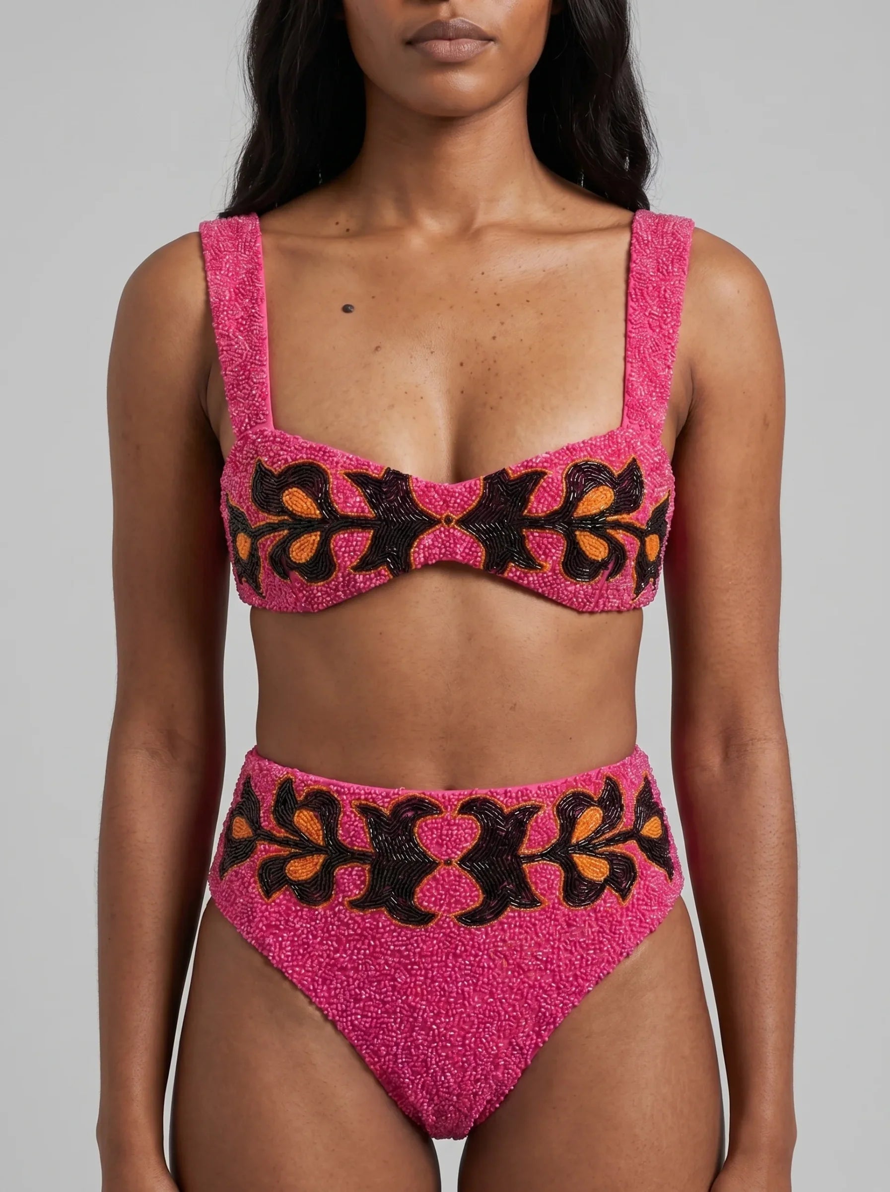 Oceanus X Bárbara Hulanicki Aria Pink Bikini Top