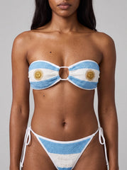 World Cup Argentina Bikini Top