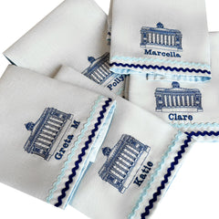 Stitched House Napkins | Set of 10