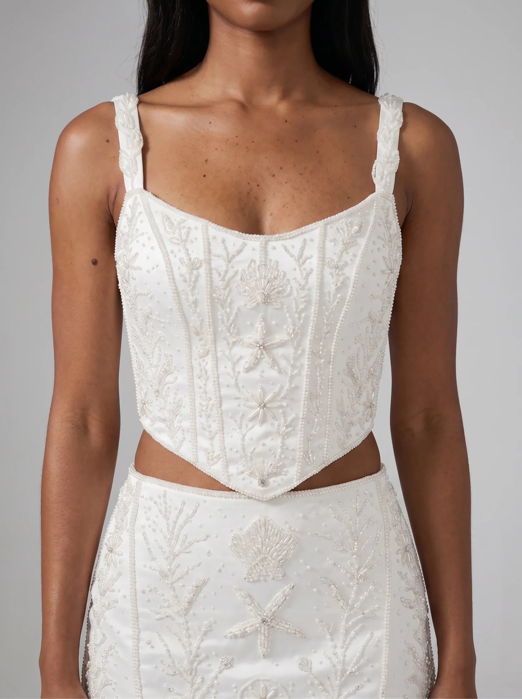 White Starfish Co-Ord Skirt