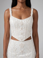 White Starfish Co-Ord Skirt