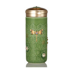 Dragonfly Serenity Travel Mug with Crystals