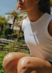 Palmaire White Vest