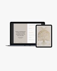 Notes to Mindfulness Journal (Downloadable) - Digital Version Linen