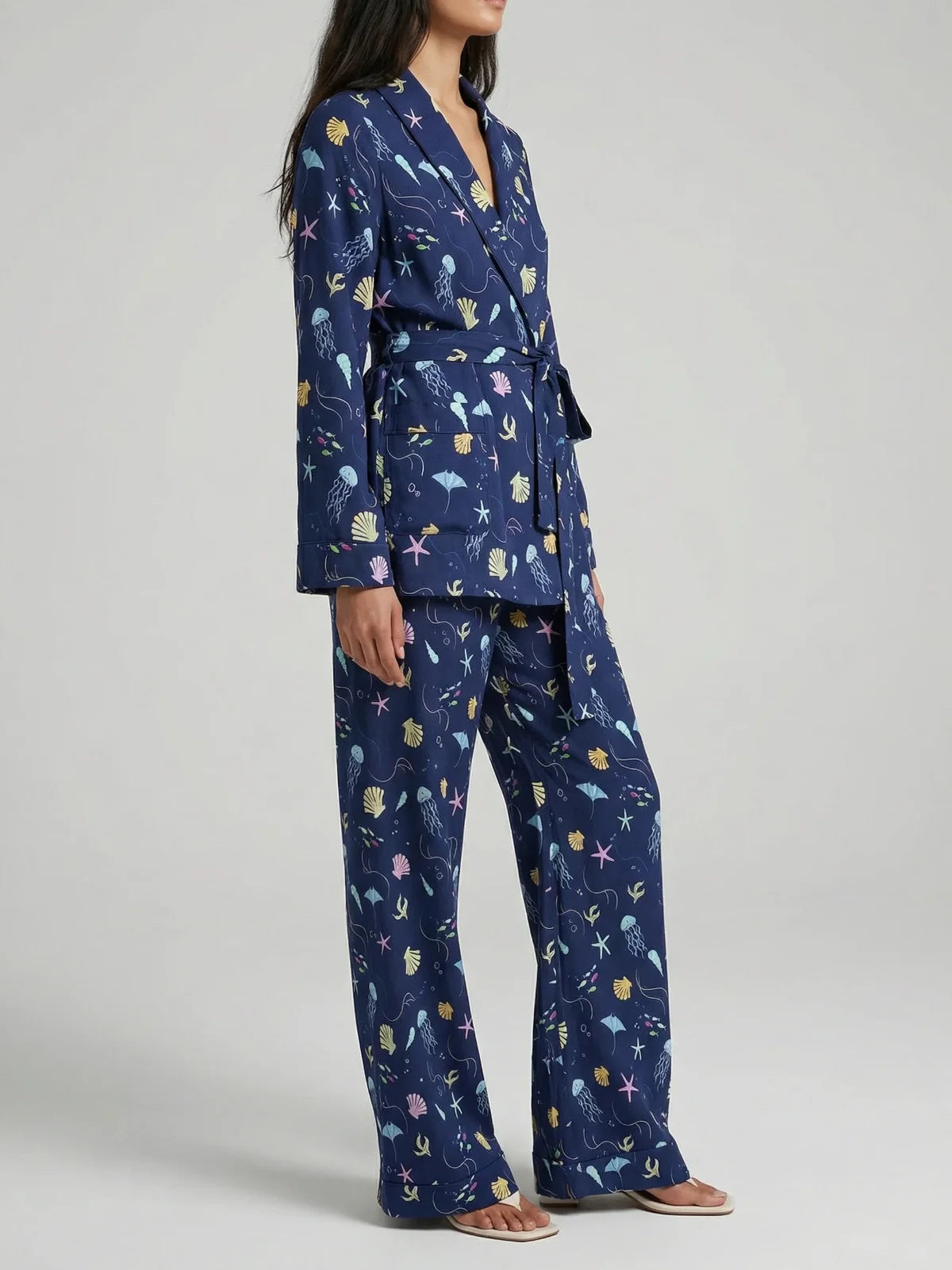 Oceanus X It's 9pm Rizzo Sealife Smoking Suit