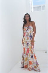 Madrid Multi-Coloured Maxi Dress