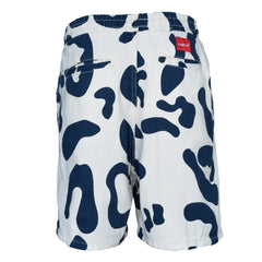 Dalmatian Printed Sorts-Blue and White