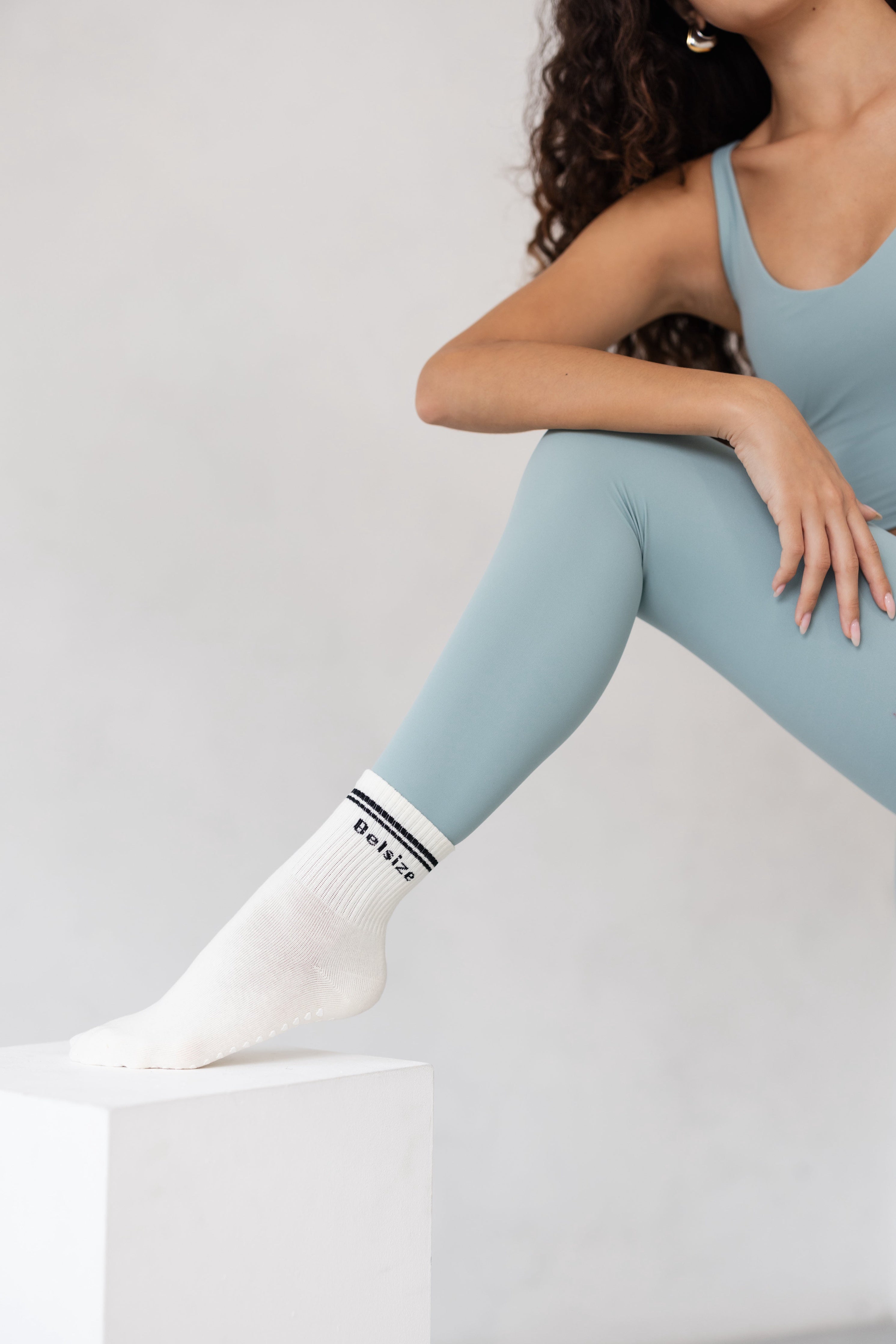 Anti-Slip Grip Socks for Yoga or Pilates