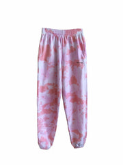 Tie-Dye Peach Joggers