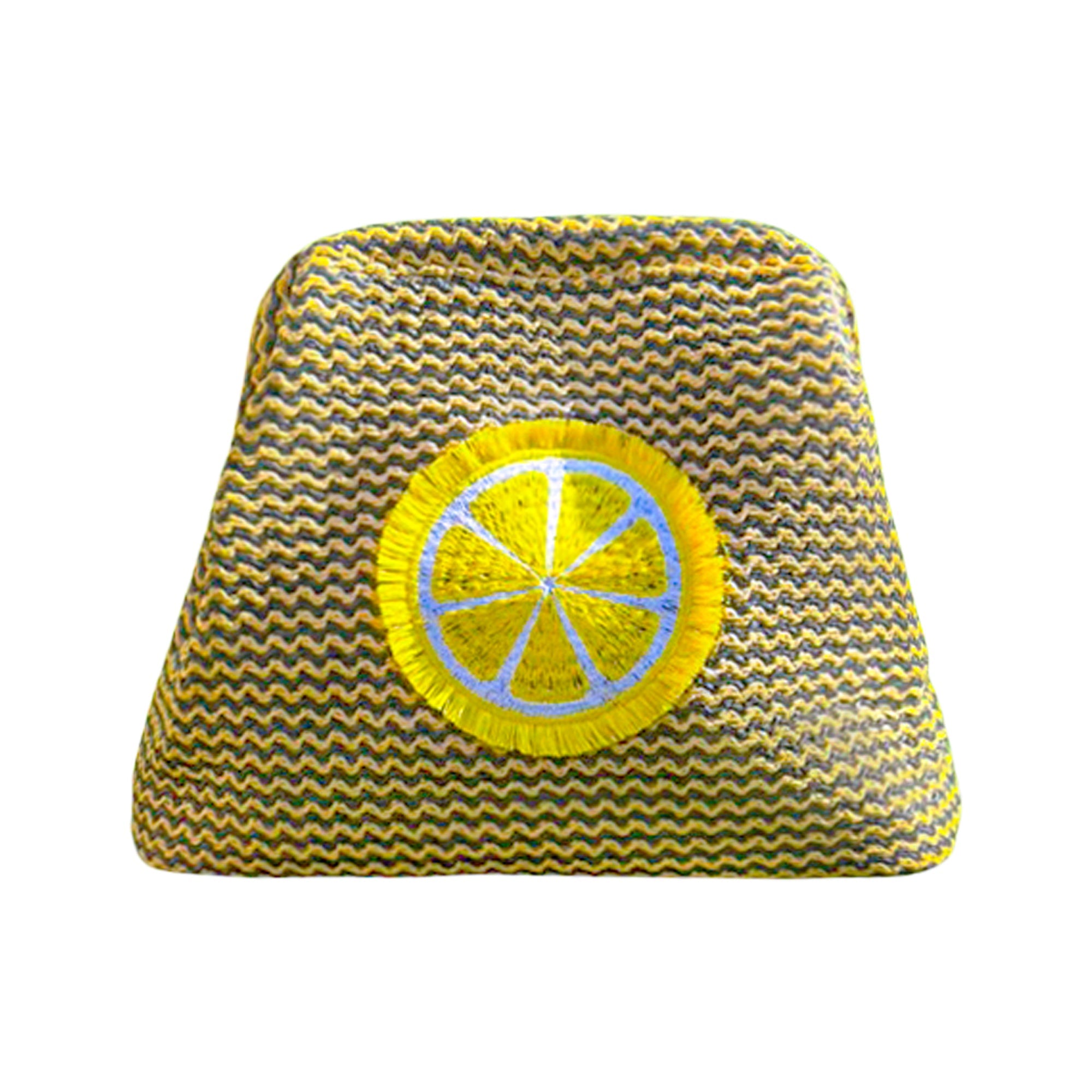 Fluffy Lemon Clutch Bags