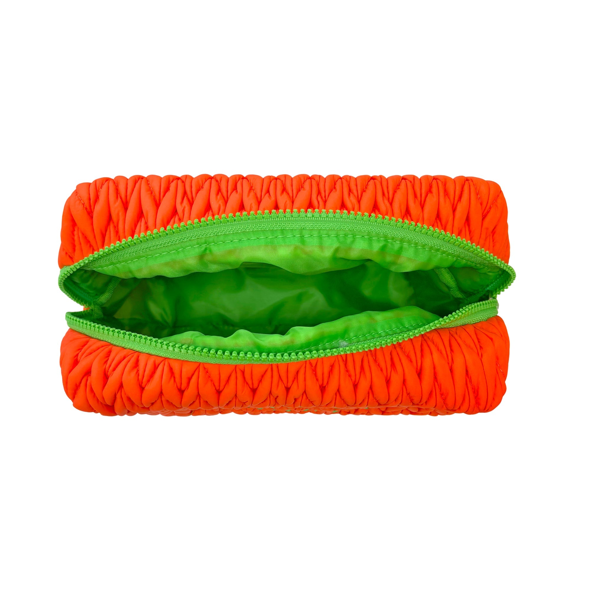 Orange Bonjour MF Cosmetic Bag